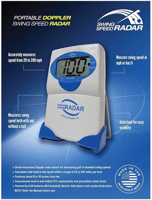 Golf Training Tool - Accurate Club Speed Measurement 20