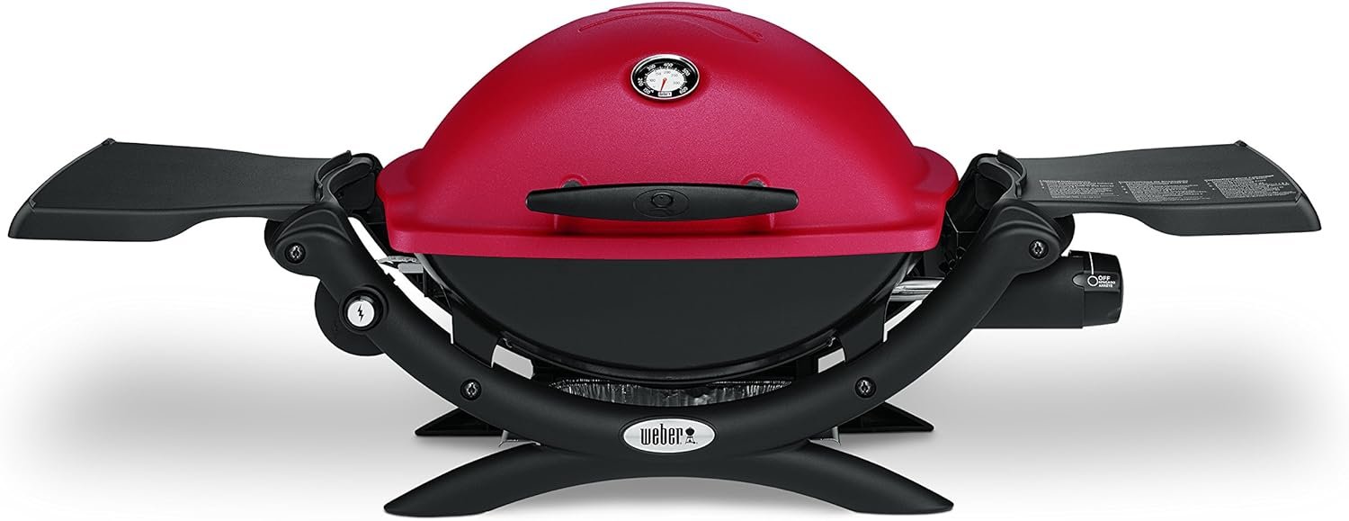 Weber Q1200 Portable Propane Gas Grill: A Single Burner for Camping BB