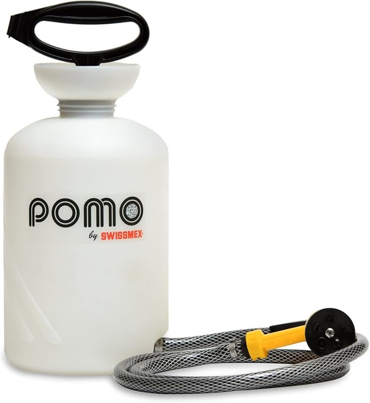 High Pressure Portable Surf Shower with Hand Pump – 5L (1.5 Gallon) fo