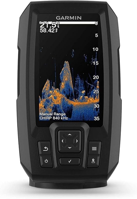 Garmin Striker Vivid 4cv, Easy-to-Use 4-inch Color Fishfinder and Sona