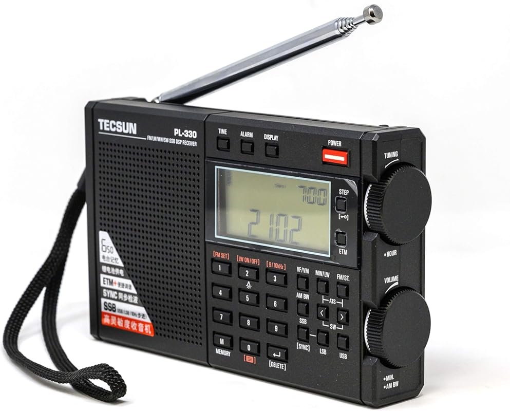 Tecsun Digital PL330 AM/FM/LW/SW Worldband Radio with Single Side Band