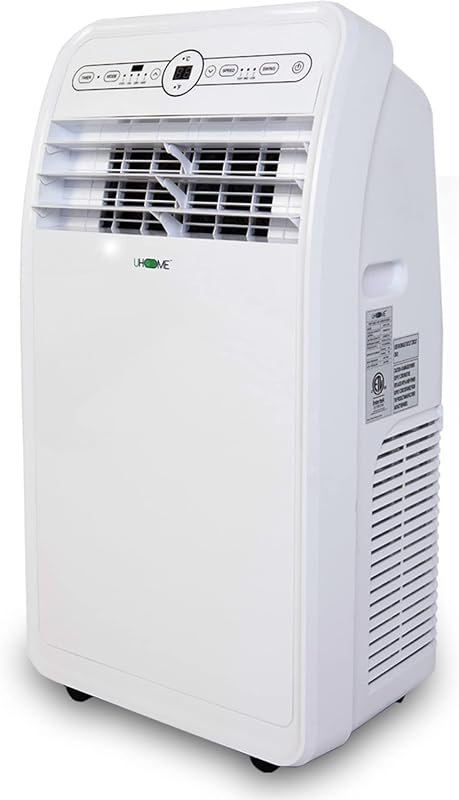 12000 BTU Portable AC with Heater for Rooms up to 400 Sq. Ft