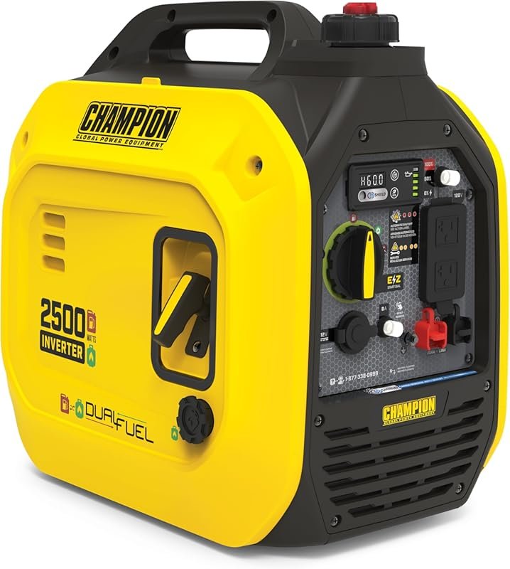 Best Champion 2500-Watt Dual Fuel Portable Inverter Generator with Qui
