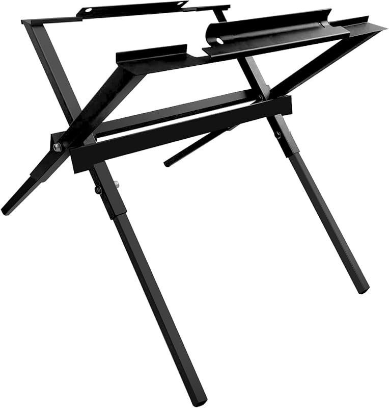 10-Inch Adjustable Folding Workbench. Portable Stand for Table Saws an