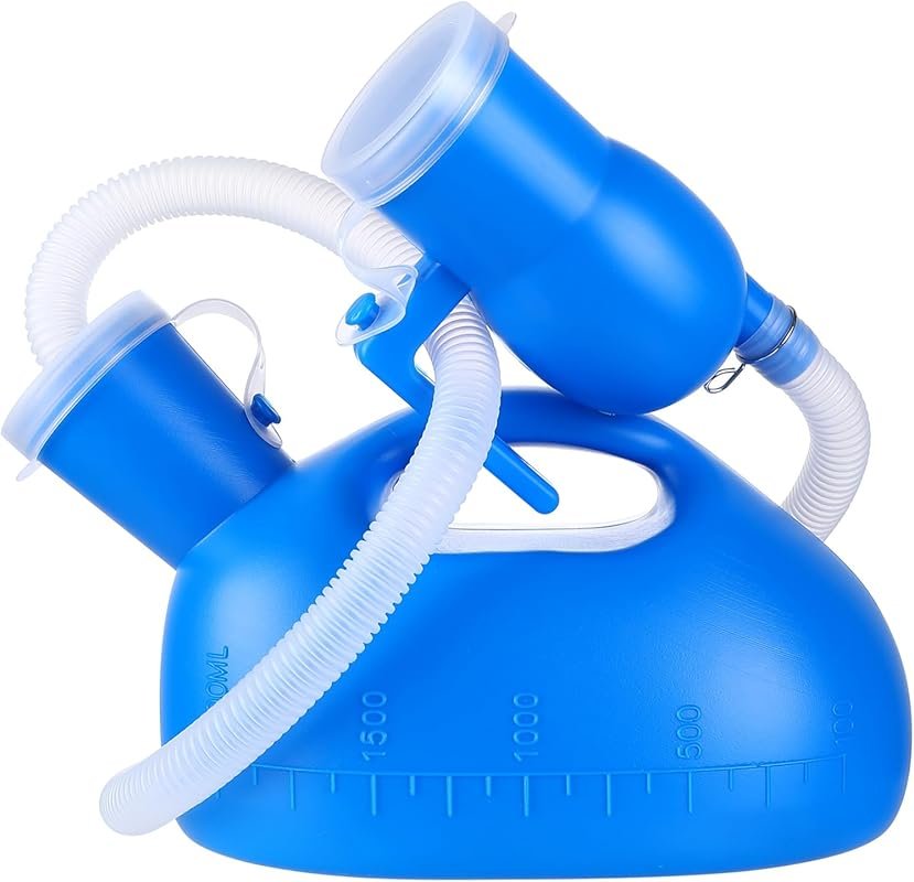 2000ml Spill-Proof Portable Urinal for Men with 68