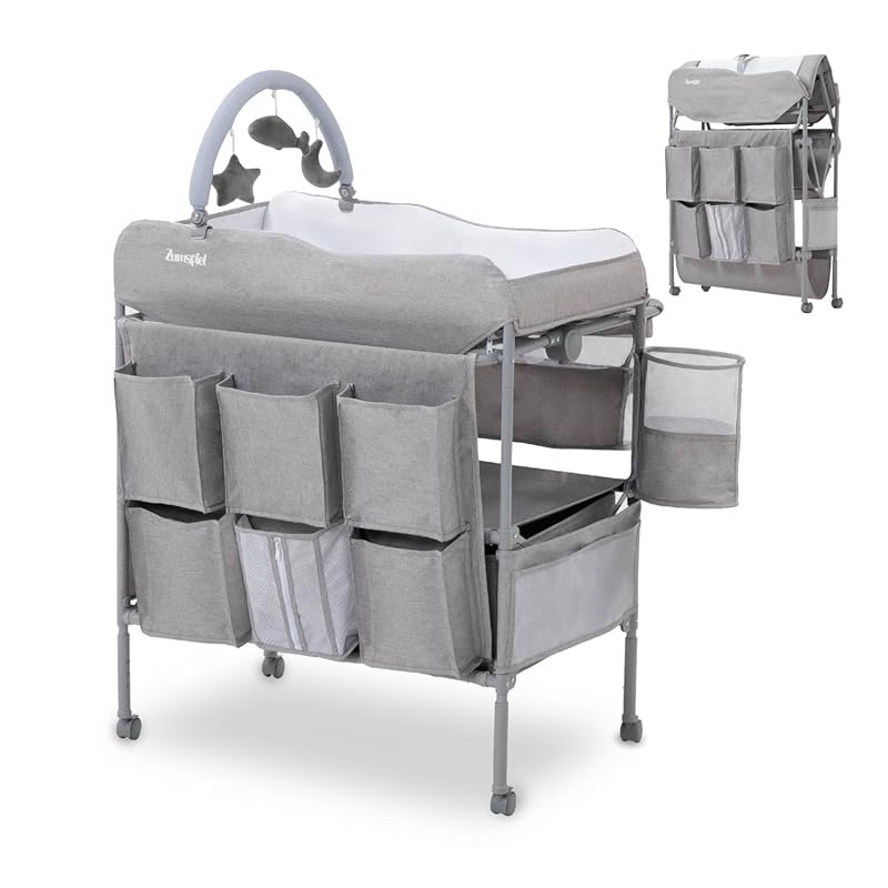 Baby Changing Table, Versatile Portable Folding Changing Table, Waterp