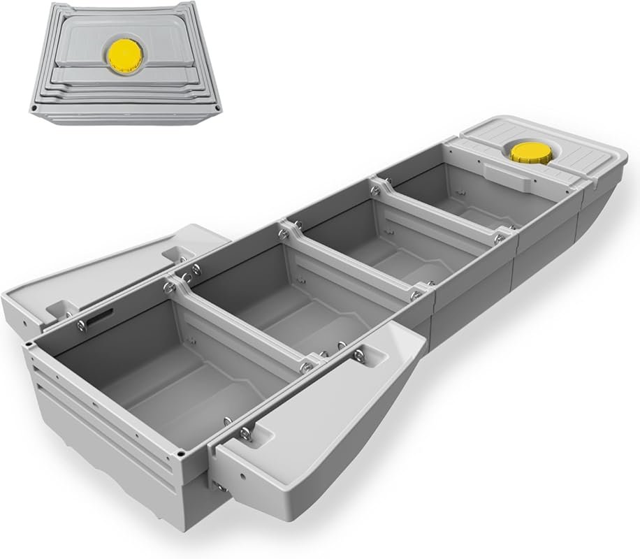 Fishing Boat, Folding Pontoon Boat, Fits in Car Trunk – Portable Modul