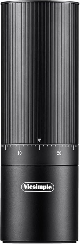 V6 Pro Portable Coffee Grinder Electric, 60 Grind Settings USB-C Recha