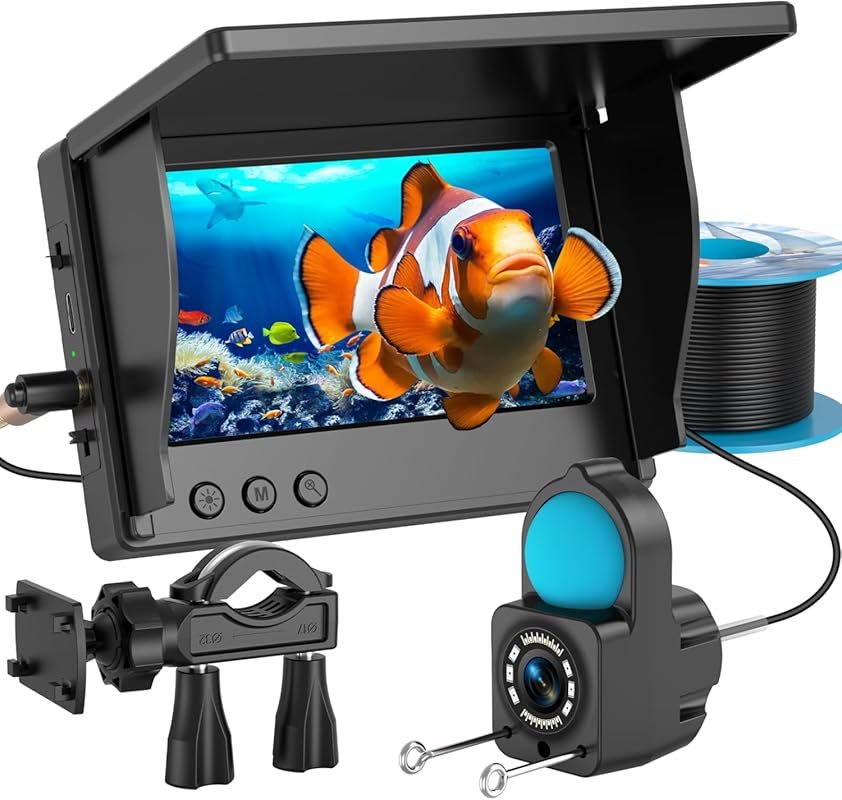 1080P HD Underwater Fishing Camera with 4.3