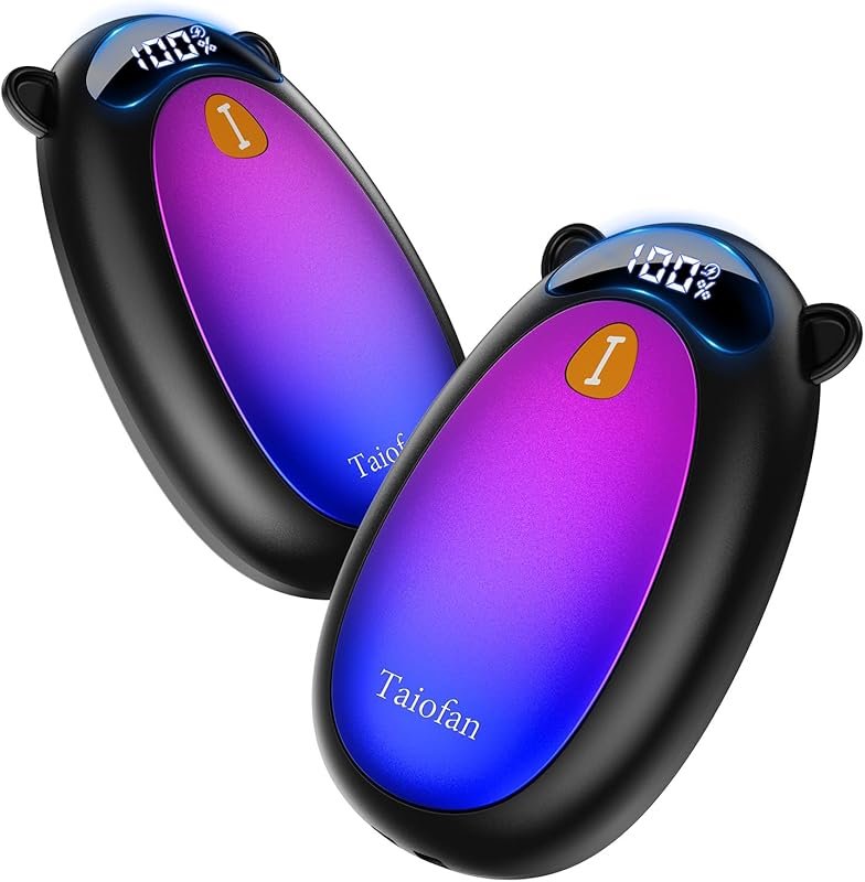 Rechargeable Electric Portable Pocket Hand Warmers for Camping, with M