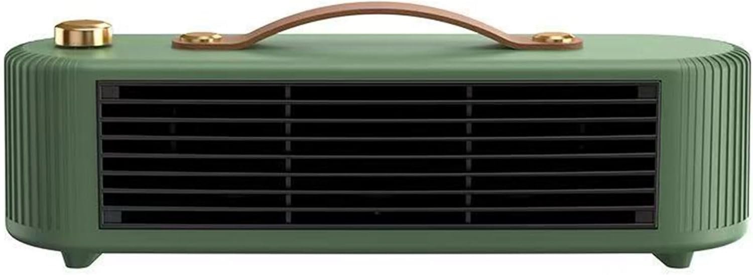 Portable 800W Electric Heater with Adjustable Settings and Overheating
