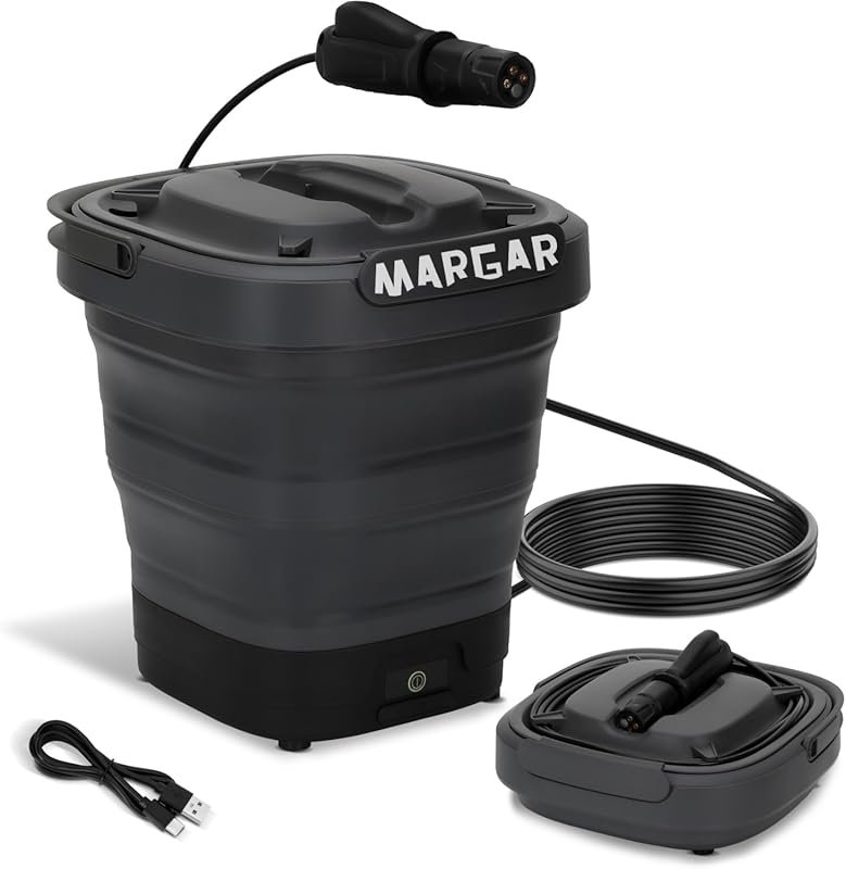 Portable Pressure Washer with 3.2-Gallon Water Tank, 290 PSI, 4-in-1 N