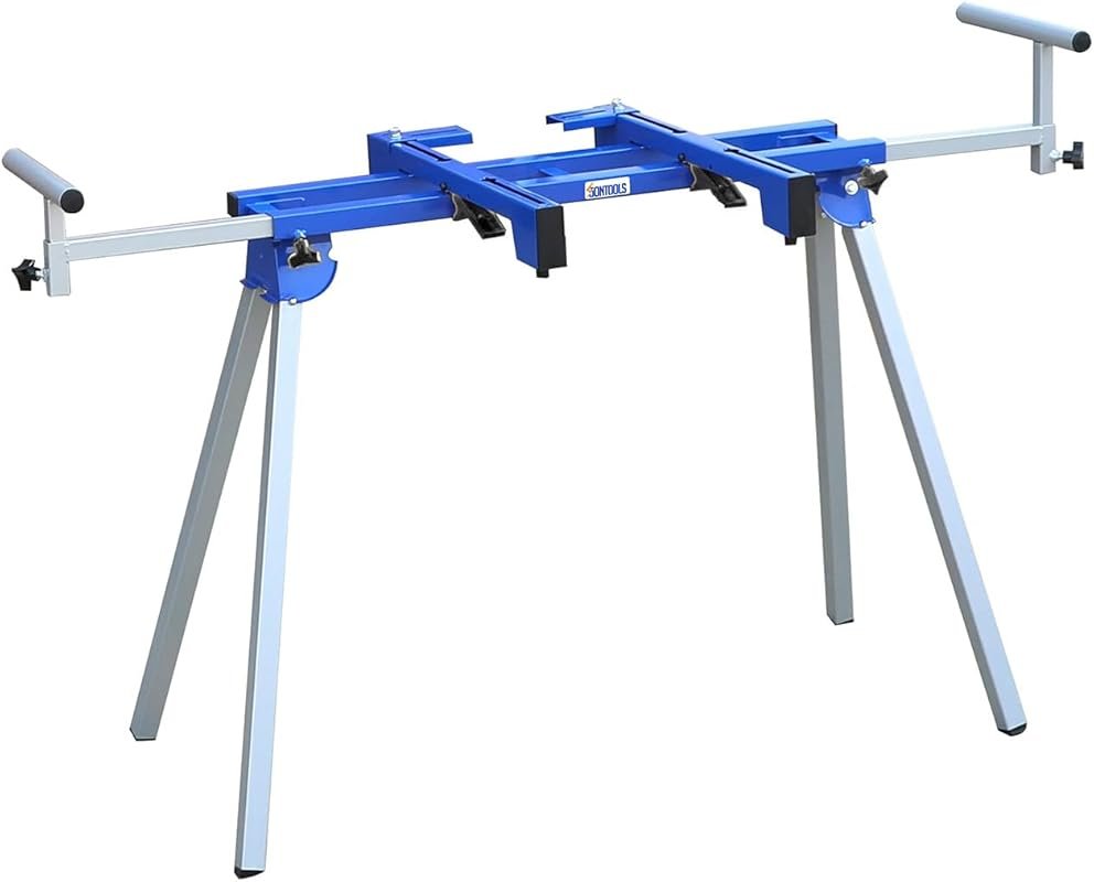 SOONTOOLS Portable Miter Saw Stand. Lightweight, Universal 330 lbs Cap
