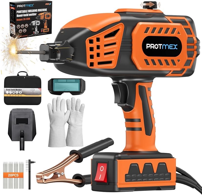 Portable Handheld 110V ARC Welder: IGBT Inverter, 5 Adjustable Current